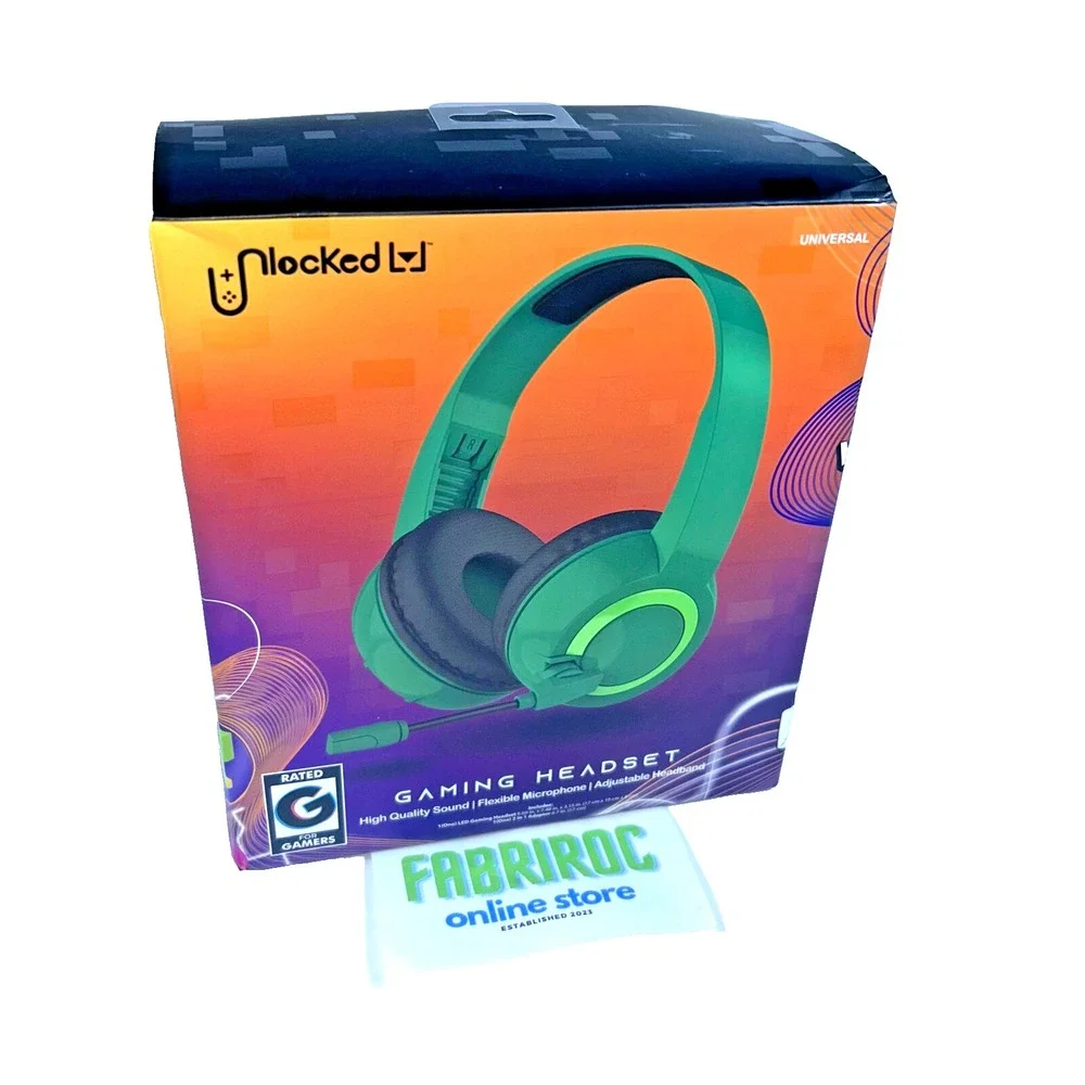 NEW!! Wired Gaming Headset green edition!!!